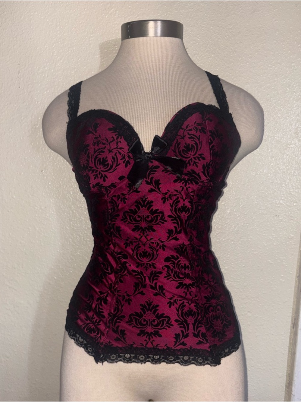 Spirit Halloween Velvet Corset